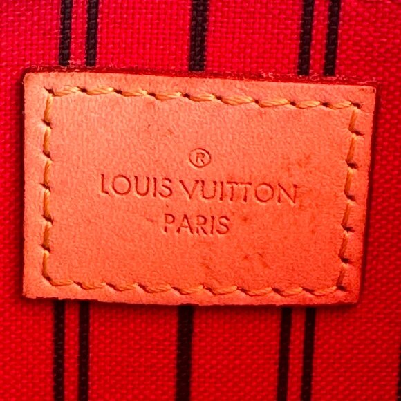 100% Authentic Louis Vuitton LV Monogram Neverfull Pochette - Picture 12 of 15